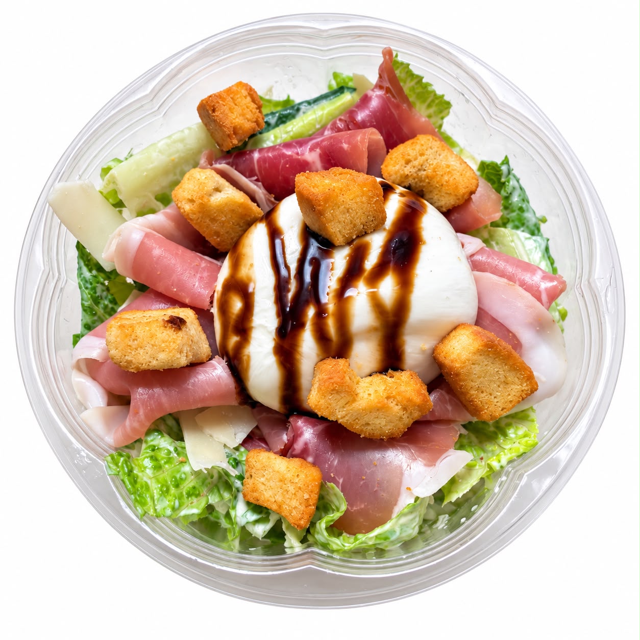 Ensalada Burrata y Prosciutto